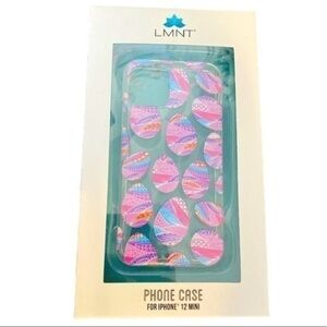 Easter Iphone 12 Mini colorful pink case LMNT New In Box